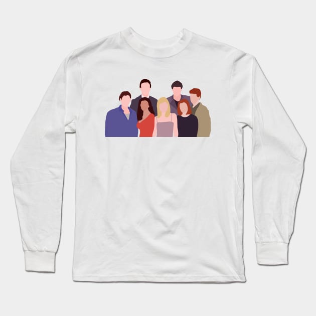 buffy cast Long Sleeve T-Shirt by aluap1006